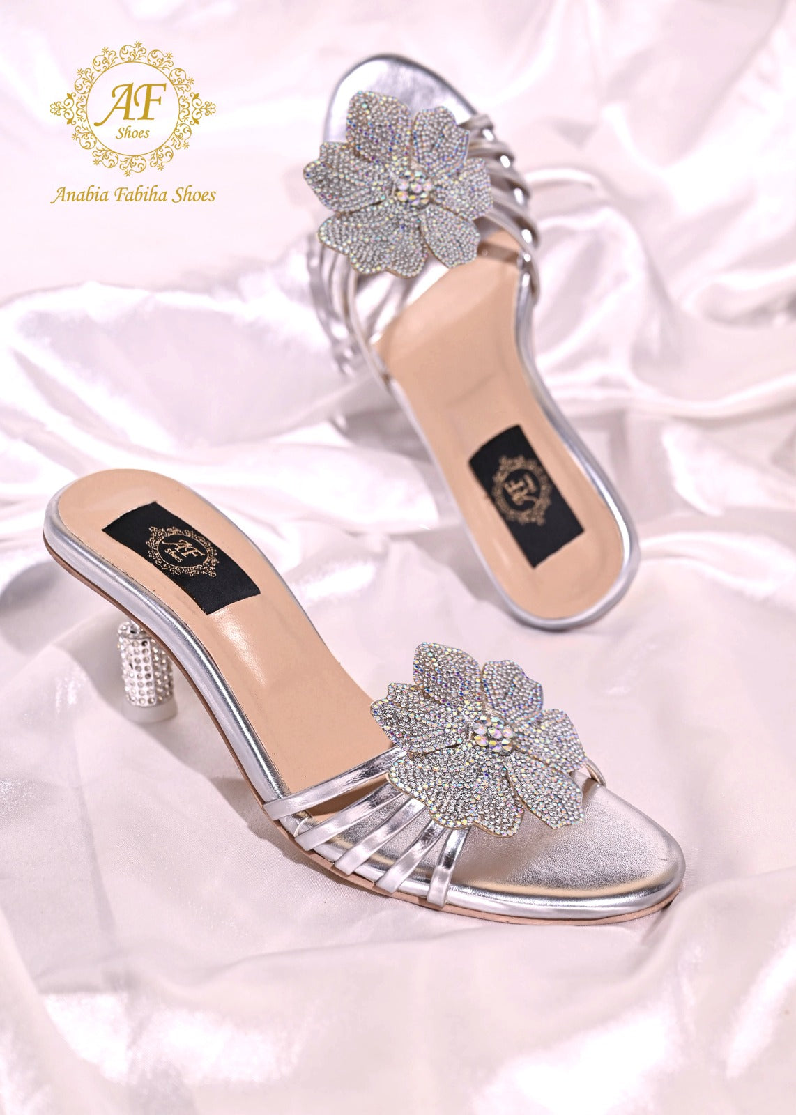 Jade Heels Silver